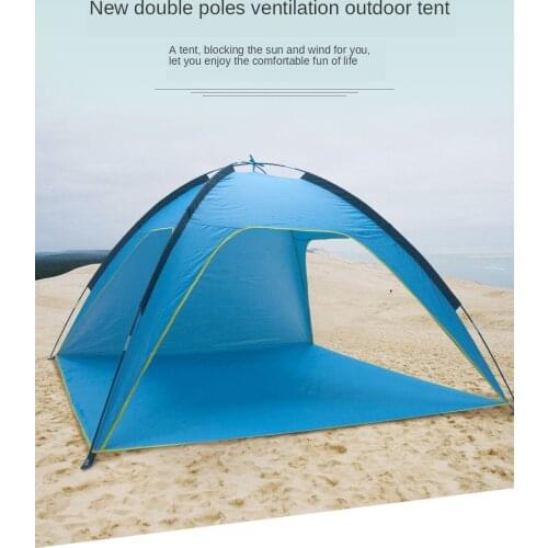 Tents Outdoor Camping Tente De Camping for Kids Portable Tent Travel Beach Tent Anti UV Shelter for Fishing Hiking Picnic