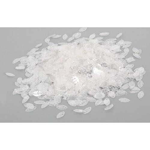 60g Leaf Shape loose Sequins Glitter Paillettes For Nail Art Manicure/Sewing/Wedding Decoration Confetti