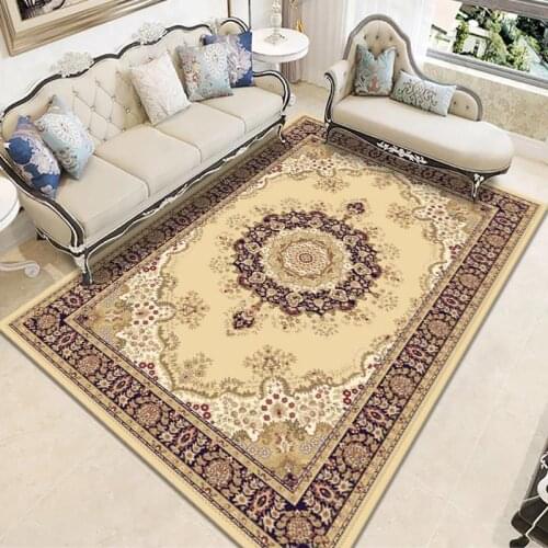 Turkish Printing Persian Rugs Home Living Room Large Rectangular Rugs High Quality Decoration Area Bedroom Large Rugs Customizab