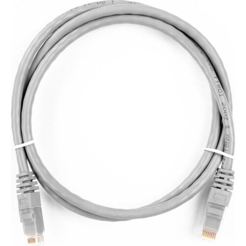 50pcs/lot CAT6 RJ45/RJ45 UTP PVC network cable 3M style network jumper cable 1m long Patch Cord Twisted pair jumper