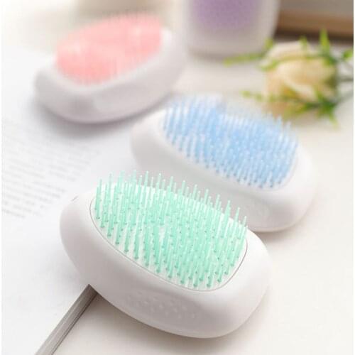 Dog Cat Self Cleaning Slicker Brush Professional Pet Brush Quick Release Hair Comb for Grooming Shedding Pet Supplies C42