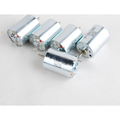 10pcs 130 Motor DC3-9V 2000RPM Precious Metal Brush High-Speed High Torque Electric Shaver Motor