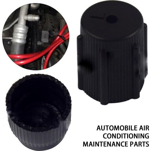 10x R134a R12 13mm 16mm Car Air Conditioning Service AC Charging Port Valve Dust Caps 5 high-pressure low-pressure AC Valve Caps