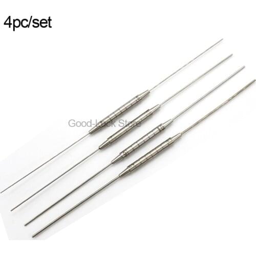 4Pcs/Set Titanium Alloy Ophthalmic Instruments lacrimal Probe Microscopy Equipment lacrimal Probe Headed Tool