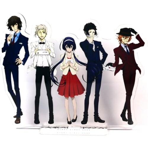 Bungo Stray Dogs Chuuya Ryuunosuke Ichiyou Motojirou GM acrylic stand figure model plate holder cake topper anime