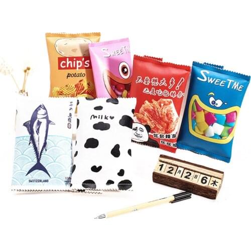 1PC New Potato Chips Pencil Case for School Supplies Kawaii School Stationery Pencil Case Pencil Box Pencil Bag
