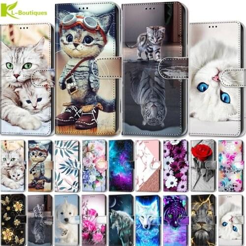 S21 Case Magnetic Pattern Fundas For Samsung Galaxy S21 FE S21Ultra s21 + A32 A52 A72 Plus Cover Card Slot Holder Leather Capas