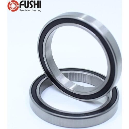 6816 2RS ABEC-1 (2PCS) 80x100x10MM Metric Thin Section Bearings 61816 RS 6816RS