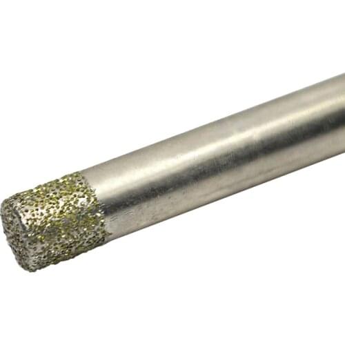 1pc 10*10mm cnc router Electroplated diamond stone carving tool stone engraving machine cutter stone cutting bits