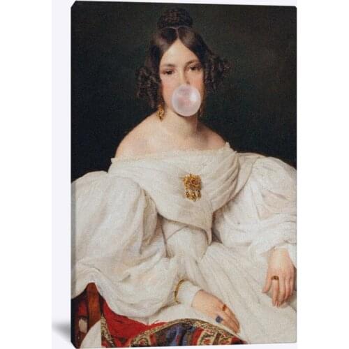 Canvas Prints Painting Wall Art Poster Classical Fashion Art Baroque Modular Picture For Modern For Living Room Home Decor Frame