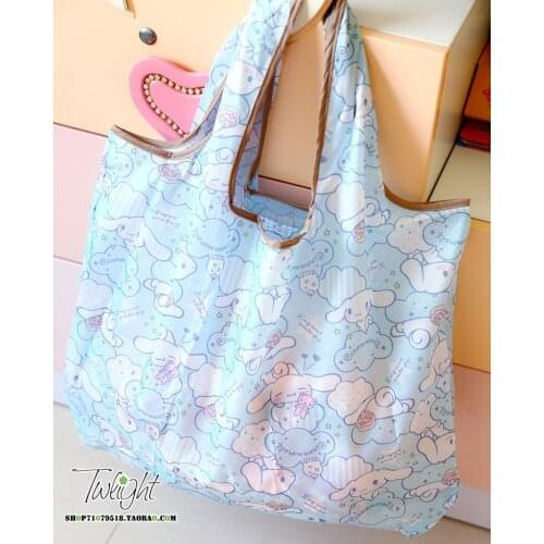 Reusable Grocery bag Shopping Handbag animal bags XL 50 lb cute gift bag machine washable lightweight strong nylon