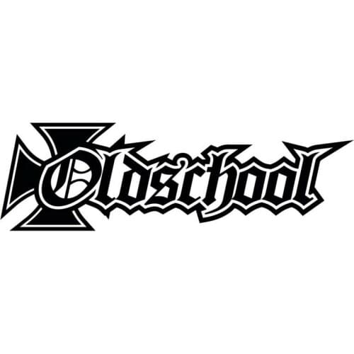 Dawasaru Old School Personality Car Sticker Waterproof Decal Laptop Suitcase Truck Motorcycle Auto Decoration PVC,15cm*4cm