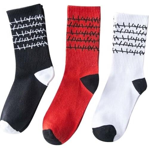 New Arrivals Cotton Crew Socks Stylish Cotton Crew Socks Wholesale Unisex Winter Socks