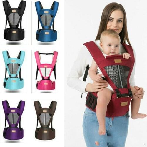 Baby Carrier With Hip Seat Removable Multifunctional Waist Support Stool Strap