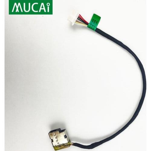DC Power Jack with cable For HP 15-AB 17-X 799749-T17 Y17 laptop DC-IN Flex Cable
