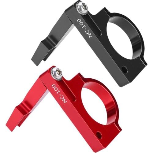 Adjustable UltraLight Mountain Bike Front Derailleur Braze-on Adapter 40mm Folding Bicycle Front Derailleur Clamp Convertor