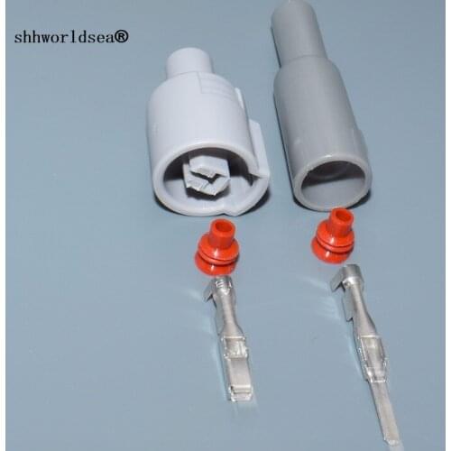 Shhworldsea 1 pin 2.2mm auto Electrical Sensor Plug car Oil Plug Plug Sensor Plug Automotive Female Connector For Honda