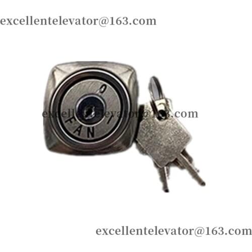 Elevator Car Base Station Lock Power lock AN170 FAN With Key Use for Thyssen