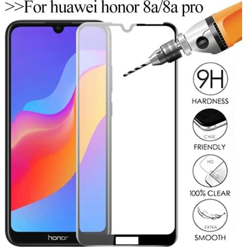 Protective Glass For huawei honor 8a JAT-LX1 Screen Protector Film On honor 8a pro Glass honer hono 8a 8 a honor8a Tempered Glas