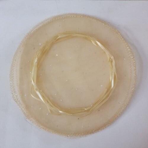 Gold Organza Gifts Bags Drawstring Round Candy Bag Wedding Gift Bags For Jewelry/party/woman Pouches Packaging Display Storage