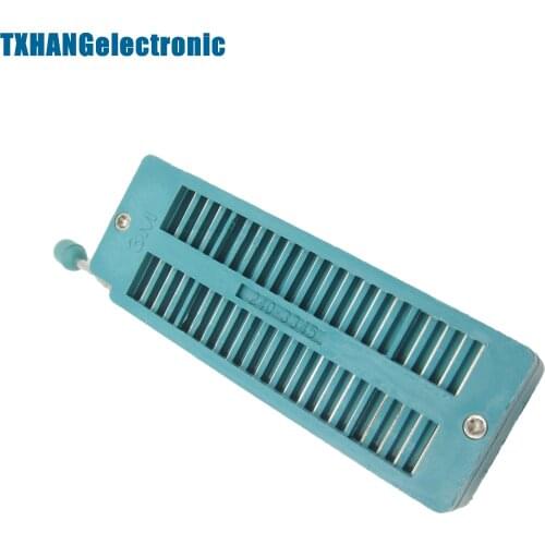 2PCS Socket 40P 40Pin ZIF ZIP IC Test Tester Board Socket GOOD QUALITY diy electronics