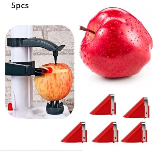 5pcs Electric Fruit Peeler Potato Electric Peeler Vegetable Fruit Peeler Stainless Steel Blades for Electric Potato