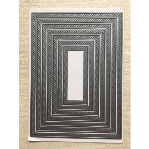 CSD0040 Bias die cutting plate 5x7 inch metal die cuts for scrapbooking and card making Big Nesting Dies