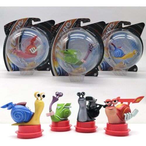 Turbo Racing Snail Doll Action Figure Model Toy Children Gifts Collections