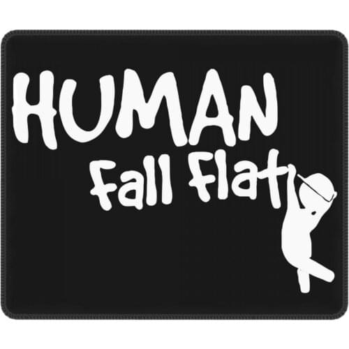 Human Fall Flat Logo Gaming Mouse Pad Waterproof Soft Mat Rubber PC Table Decoration Cover
