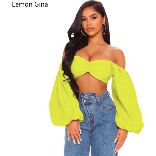 Lemon Gina Fashion Strapless Short Sleeve Solid Color Casual Jumpsuit