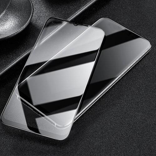 MOFI Glass Film For Poco M3 Tempered Screen Protector Full Cover Front Film For Xiaomi Poco M3 Black Protective Hard Glass