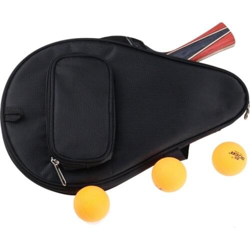 Newly Portable Boer Table Tennis Racket Bag Waterproof Table Tennis Racket Paddle Table Tennis Racket Hoist Racket Sports Bag