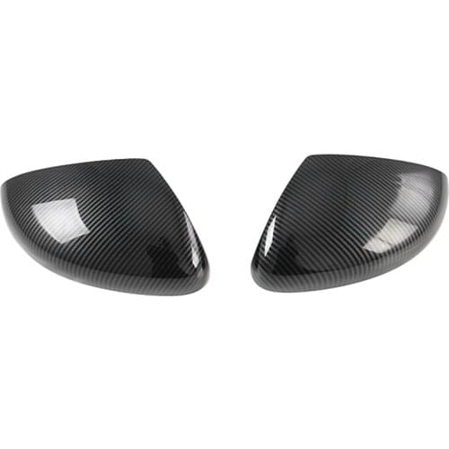 NEW-for Honda Fit Jazz 2020 2021 ABS Carbon Fiber Rearview Side Door Mirror Cover Car Exterior Accessories