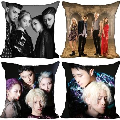 New Arrival KARD Pillow Case For Home Decorative Silk Pillows Cover Invisible Zippered Throw PillowCases 40X40,45X45cm 0622