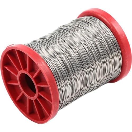 1 Roll New Beehive 201 Stainless Steel Wire For Beekeeping 24 Model Foundation Frames Bee Hives Beekeeper Tools Special 500 G