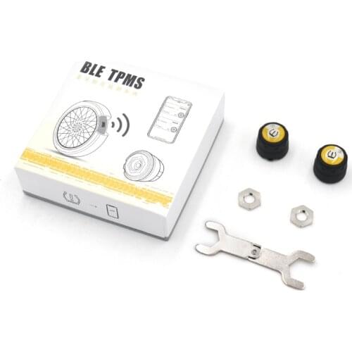 Viecar V100B Motorcycle Bluetooth Tire Pressure Monitoring System TPMS Sensitivity External Sensor Bluetooth 4.0 IOS Android