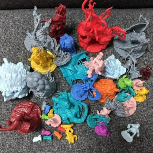 Mixed Lots of Cthulhu Wars Windwalker Sleeper Miniatures Role-playing Board Game Figure Collectible Rare