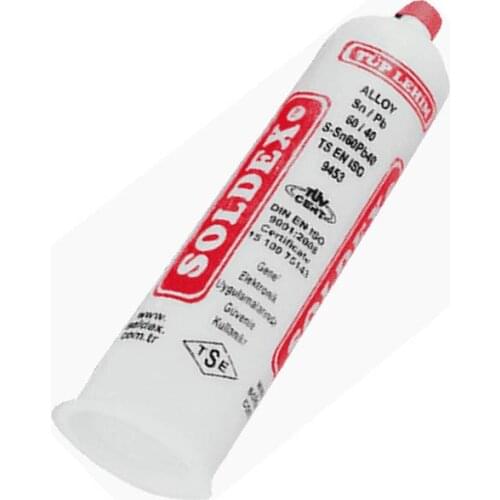 TUBE LEHİM 25 GR.1.2MM SOLDEX SN60 PB40
