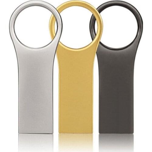 Custom Logo USB Flash Drive Pendrive 4gb 8gb 16gb 32gb 128mb USB 2.0 Pen Drive Disk Metal Cle USB 2.0 (Over 10pcs free logo)