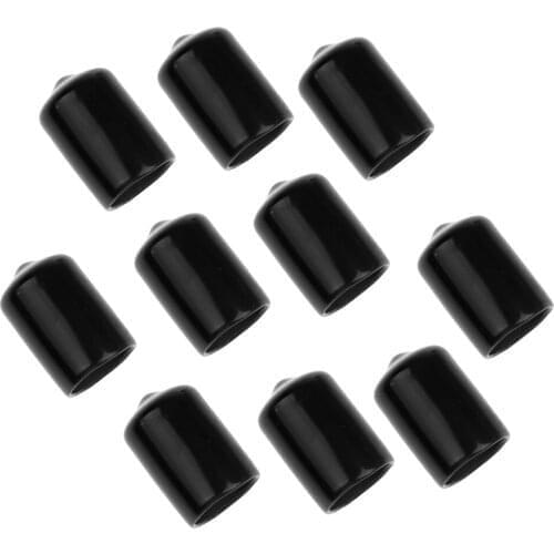 Funny 10 Pieces 13mm Rubber Pool Billiard Cue Tip Rubber Protector Indoor Club Pub Family Game Snooker Billiard Accessories