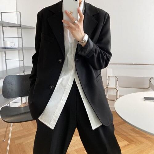 Ladies Coat Casaco Feminino Tops for Women Clothes Women Autumn Coat Turn Down Collar Blazer Feminino Vintage