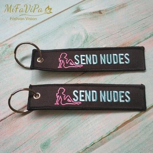 100 PCS Fashion Trinket Keychain Metal Ring Embroidery Key Chains llavero for Motorcycle Lover Wholesale Trinkets Funny Keychain