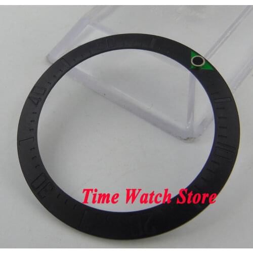 39.9mm brushed black ceramic bezel insert for SEA mens watch B44