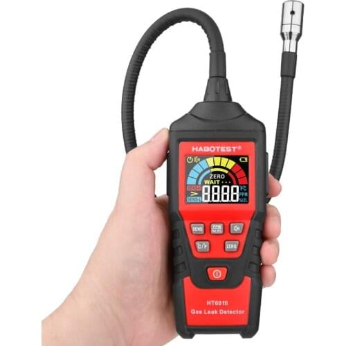 MiLESEEY Gas Analyzer Gas Leak Detector PPM Meter Combustible Flammable Natural Tester 9999 PPM 20% LEL Combustible Gas Detector