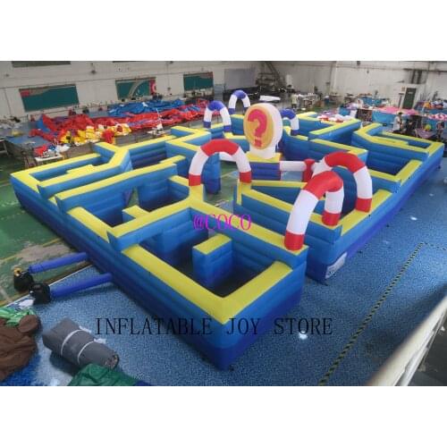 Free ship to door, 2019 new Inflatable water tag maze for sale, obstacle course maze game inflatable
