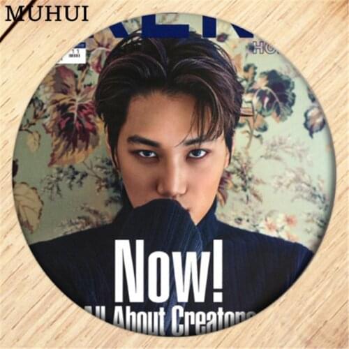 Free Shipping Kpop EXO KAI Brooch Pin Girls Badges For Clothes Backpack Decoration Jewelry B186