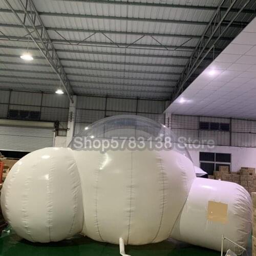 Fast Delivery Inflatable Bubble Tent 5M Bubble House Clear Bubble Hotel With Toilet Bubble Tree For Outdoor Bubble Dome Tent