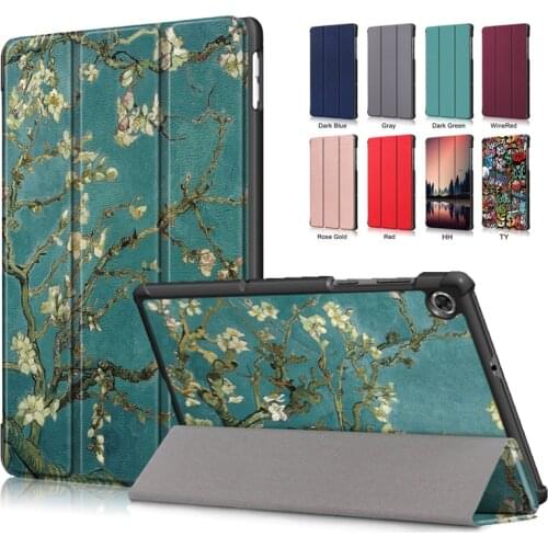 Coque Case For Lenovo Tab M10 HD 2nd Gen TB-X306X/F TB-X505 TB-X605 Smart Cover for M10 plus X606 Funda Stand Shell Protector
