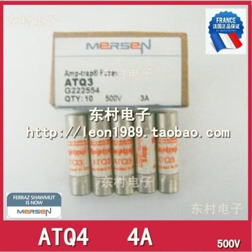 French MERSEN Fuses AMP-TRAP fuses ATQ4 ATQ5 ATQ6 ATQ1 500V