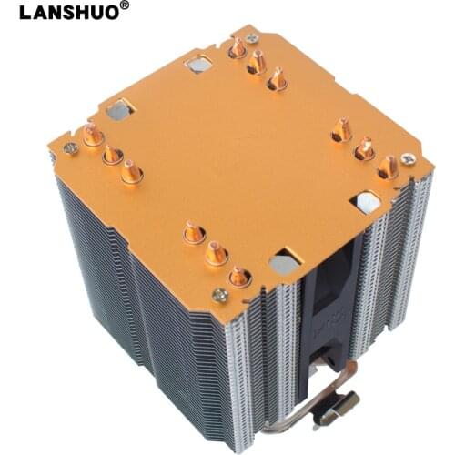 LGA X79 Intel Amd CPU Cooler RGB Processor heat sink 4PIN CPU Fan Cooling 90mm4 Heatpipe Radiator For 775 1151 1366 1356 Am3 Am4